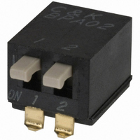 SWITCH DIP SIDE ACT SMD 2POS