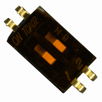 SWITCH DIP 2POS HALF PITCH SMD