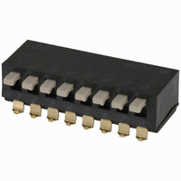 SWITCH DIP SIDE ACT SMD 8POS