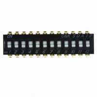 SWITCH DIP UNSEALED 12POS SMD