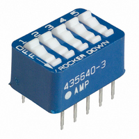 STANDARD 5 POSITION DIP SWITCH