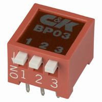 SWITCH DIP SIDE-ACT SEALED 3POS