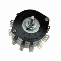 SW ROTARY SHORT 3POS FLAT SHAFT