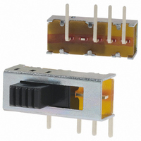 STS1300RA04=SP3T R/A SLIDE SWITCH