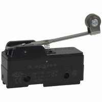 BASIC SWITCH, ROLLER LEVER SPDT 15A 480V