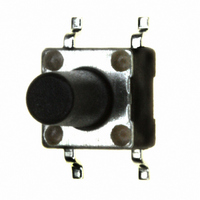 SWITCH TACT 6MM 160GF SMD