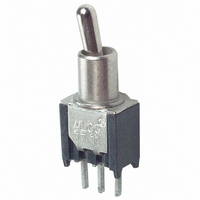 SW TOGGLE SPDT .221" ACT PC .4VA