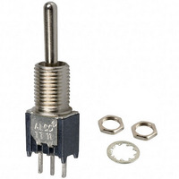 SW TOGGLE SPDT .421" ACT PC .4VA