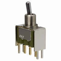 SWITCH TOGGLE SPDT .4VA VERT PC