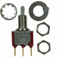 SWITCH TOGGLE SPDT PC MNT