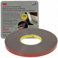 ATTACHMENT TAPE 1/2"X10YD GRAY