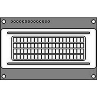 LCD Character Display Modules Gray Reflective