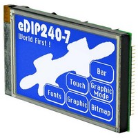 LCD Graphic Display Modules & Accessories Blue/White Contrast