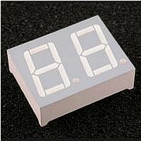 LED Displays YELLOW DIFFUSED 2 DIGIT