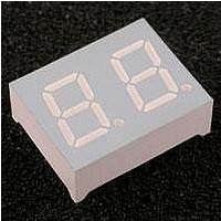 LED Displays HI EFF RED DIFFUSED 2 DIGIT