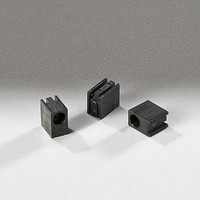 LED Mounting Hardware LED Holder Black Single Level 3mm