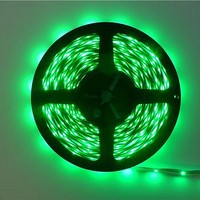 LED Arrays, Modules and Light Bars Green 565nm 15 LEDs 500mm Strip