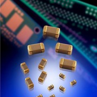 Multilayer Ceramic Capacitors (MLCC) - SMD/SMT 100nF 10% 6.3 Volts Gold Flash