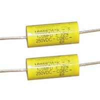 Polyester Film Capacitors 200V 1.0uF AX POLY