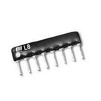 Resistor Networks & Arrays 120 OHM 8 PIN 2% LOW C-SIP