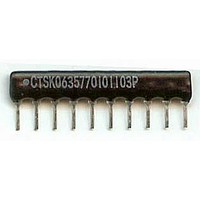 Resistor Networks & Arrays 120ohms 6Pin 2% Isolated