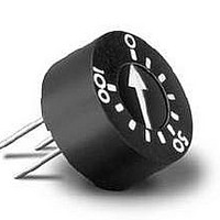 Trimmer Resistors - Single Turn 1/2inch 100K Thumbwheel