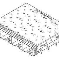 I/O Connectors SFP PLUS CAGE 1X4 METAL SPRING FINGERS