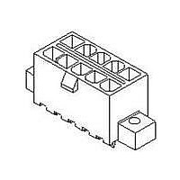 Header Connector,PCB Mount,RECEPT,10 Contacts,PIN,0.165 Pitch,PC TAIL Terminal,POLARIZED LCK