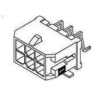 PLUG & SOCKET CONNECTOR, HEADER, 8POS, 3MM