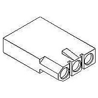 PLUG & SOCKET HOUSING, RECEPTACLE, NYLON