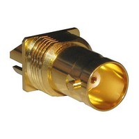 RF Connectors BNC END LAUNCH JACK 14MM HEX .084 PCB