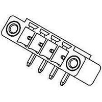 Pluggable Terminal Blocks 3.5MM HOR PCB HDR W/ RET INS 3CIRCUIT