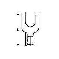 Terminals FLANGED SPADE TERM 18-22 AWG