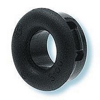 Cable Mounting & Accessories S 1000-0 SMOOTH BORE BUSHING BLACK