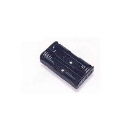 Battery Holders, Snaps & Contacts 2 AA W/6 WIRE LDS