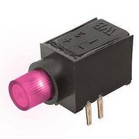 Pushbutton Switches PUSH SW SPST OFF(ON) GREEN/RED LED