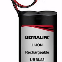 Battery Packs - Rechargeable Li-Ion 3.6V 4.8Ah 22AWG Wire Leads