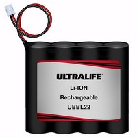 Battery Packs - Rechargeable Li-Ion 14.4V 2.4Ah 22AWG Wire Leads