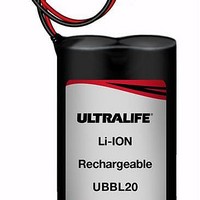 Battery Packs - Rechargeable Li-Ion 7.2V 2.4Ah 22AWG Wire Leads