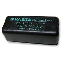Coin Cell Battery with Leads 2.4V 150mAH MEMPAC