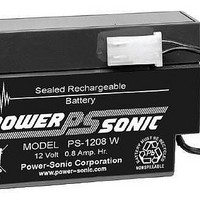 Sealed Lead Acid Battery 12V 0.8AH 40mA WIRE LEADS