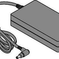 Plug-In AC Adapters 45W 90-264VAC 18VDC 2.50A 2.1mm DC R/A