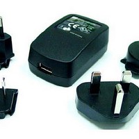 Plug-In AC Adapters 2.5W 5VDC 0.5A