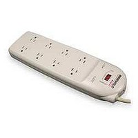 Power Outlet Strips 15A 120V 8 OUT 6' CORD