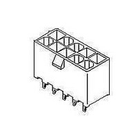 Header Connector,PCB Mount,RECEPT,4 Contacts,PIN,0.165 Pitch,PC TAIL Terminal,POLARIZED LCK