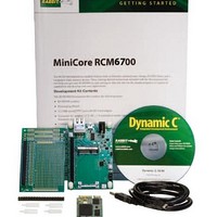 Ethernet Modules & Development Tools RCM67XX MiniCore Standard Dev Kit