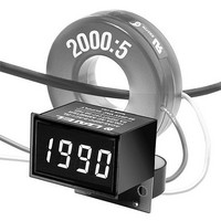 AC Ammeter 50A Ext CT DC Pwr