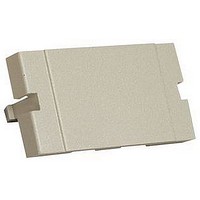 DUAL BLANK MODULE, THERMOPLASTIC, WHITE