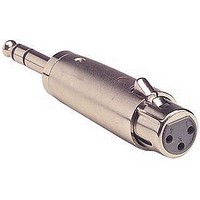 ADAPTER, XLR MALE TO STEREO PLUG