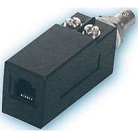 IN LINE ADAPTER, BNC MALE-RJ45 JACK